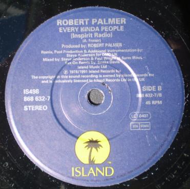 Robert Palmer - Every Kinda People - 7 Inch