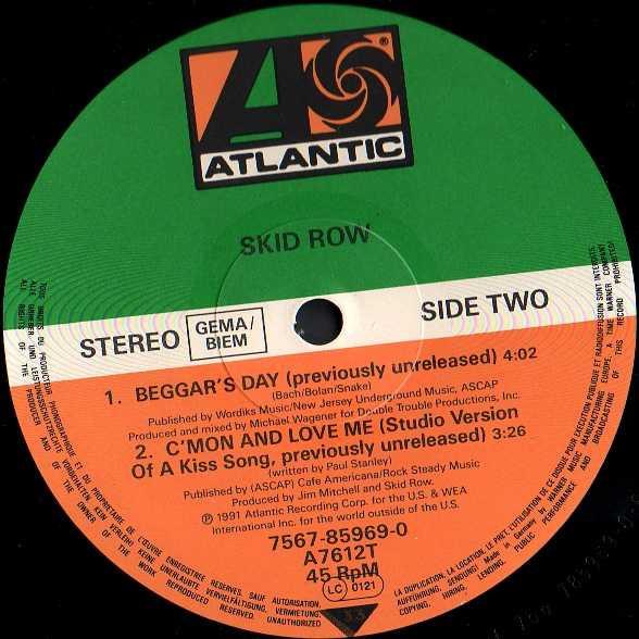 Skid Row - In A Darkened Room - 12 Inch