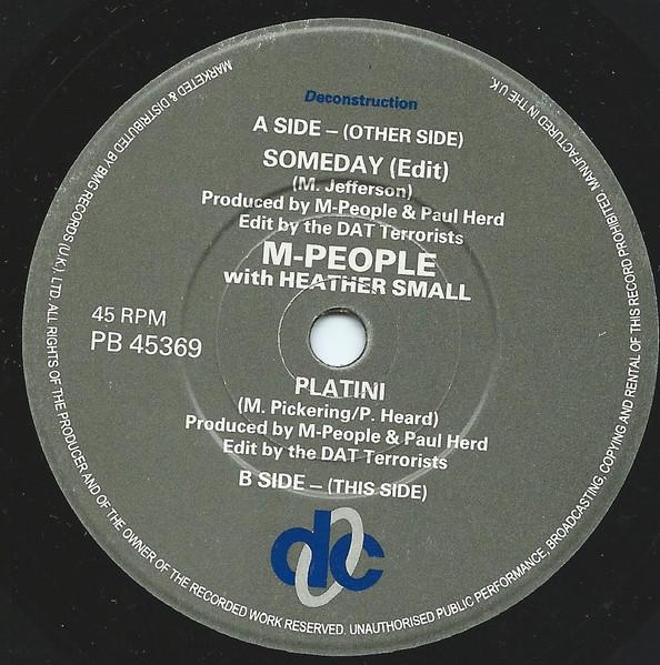 M People - Someday - 7 Inch