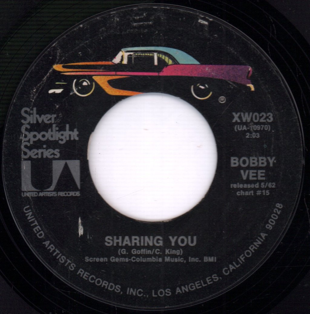 Bobby Vee - Run To Him / Sharing You - 7 Inch