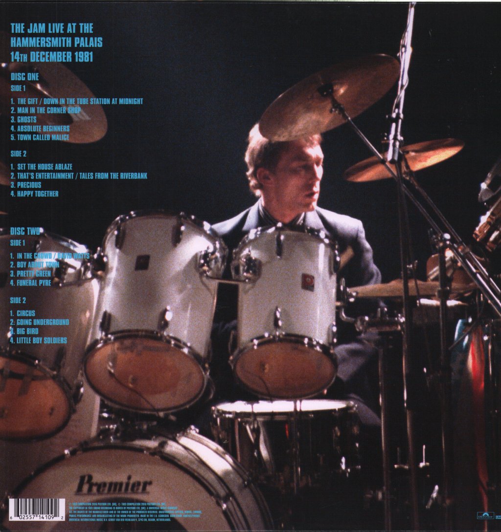 Jam - Jam Live At The Hammersmith Palais 14th December 1981 - Double Lp