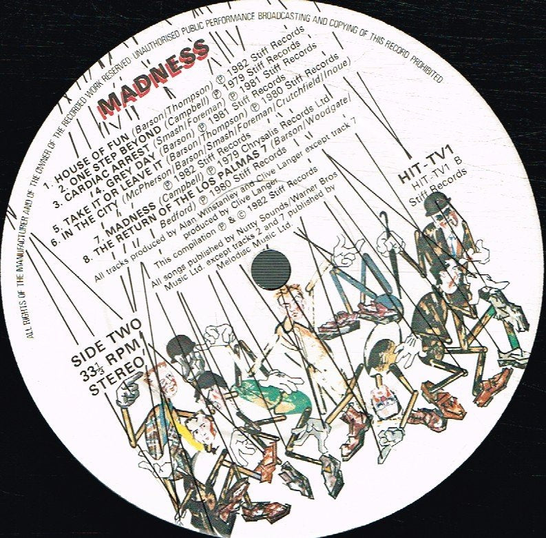 Madness - Complete Madness - Lp