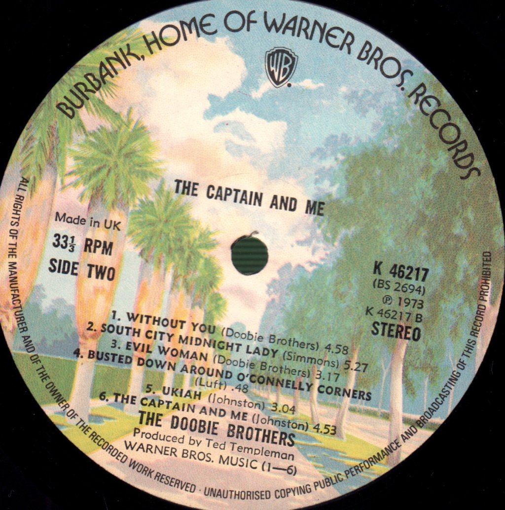 Doobie Brothers - Captain And Me - Lp