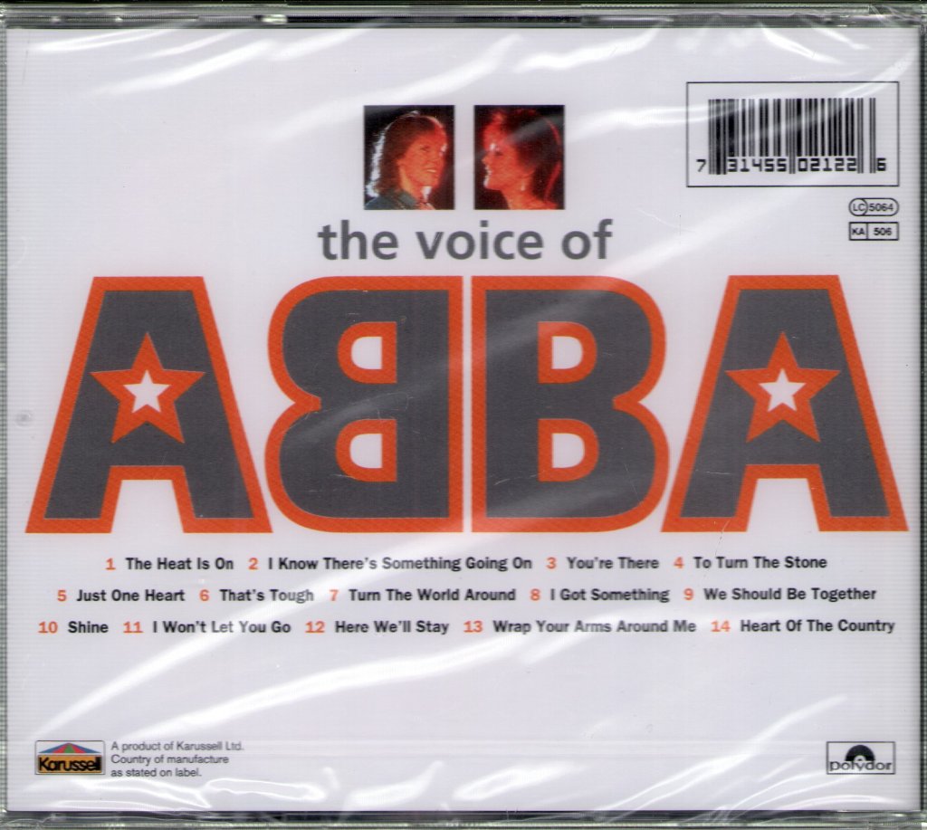 Agnetha And Frida - Voice Of ABBA - Cd