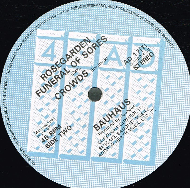 Bauhaus - Telegram Sam - 12 Inch