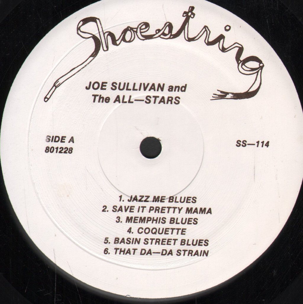 Joe Sullivan - And The All-Stars - Lp