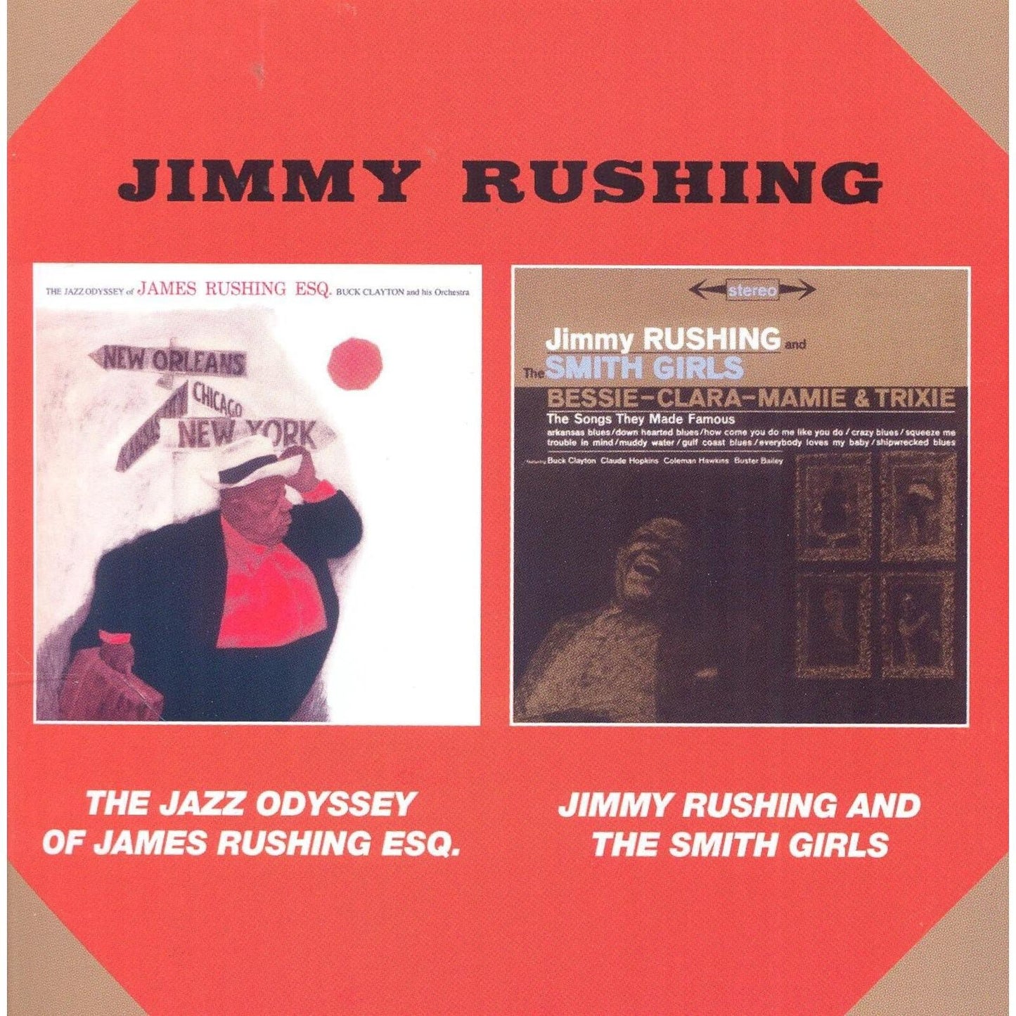 Jimmy Rushing - Jazz Odyssey of James Rushing Esq Jinny Rushing and the Smith Girls 3 Bonus Tracks - Cd