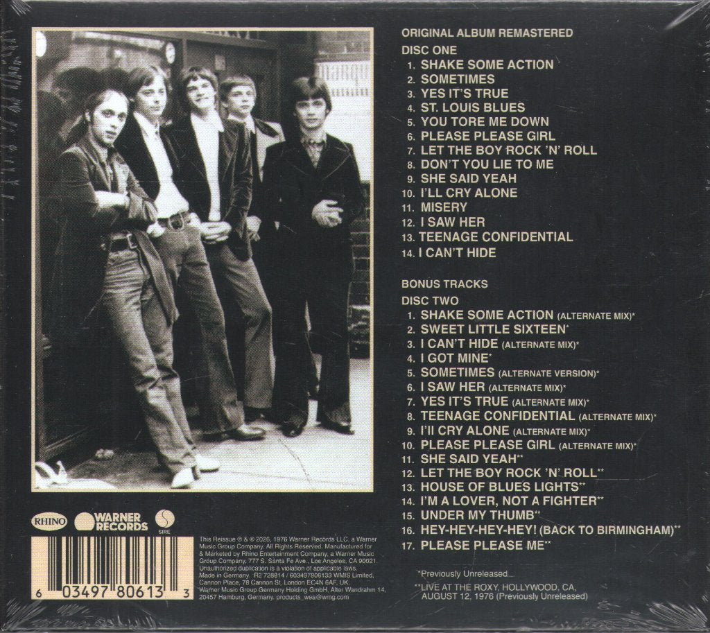 Flamin' Groovies - Shake Some Action (50th Anniversary Edition) - Double Cd