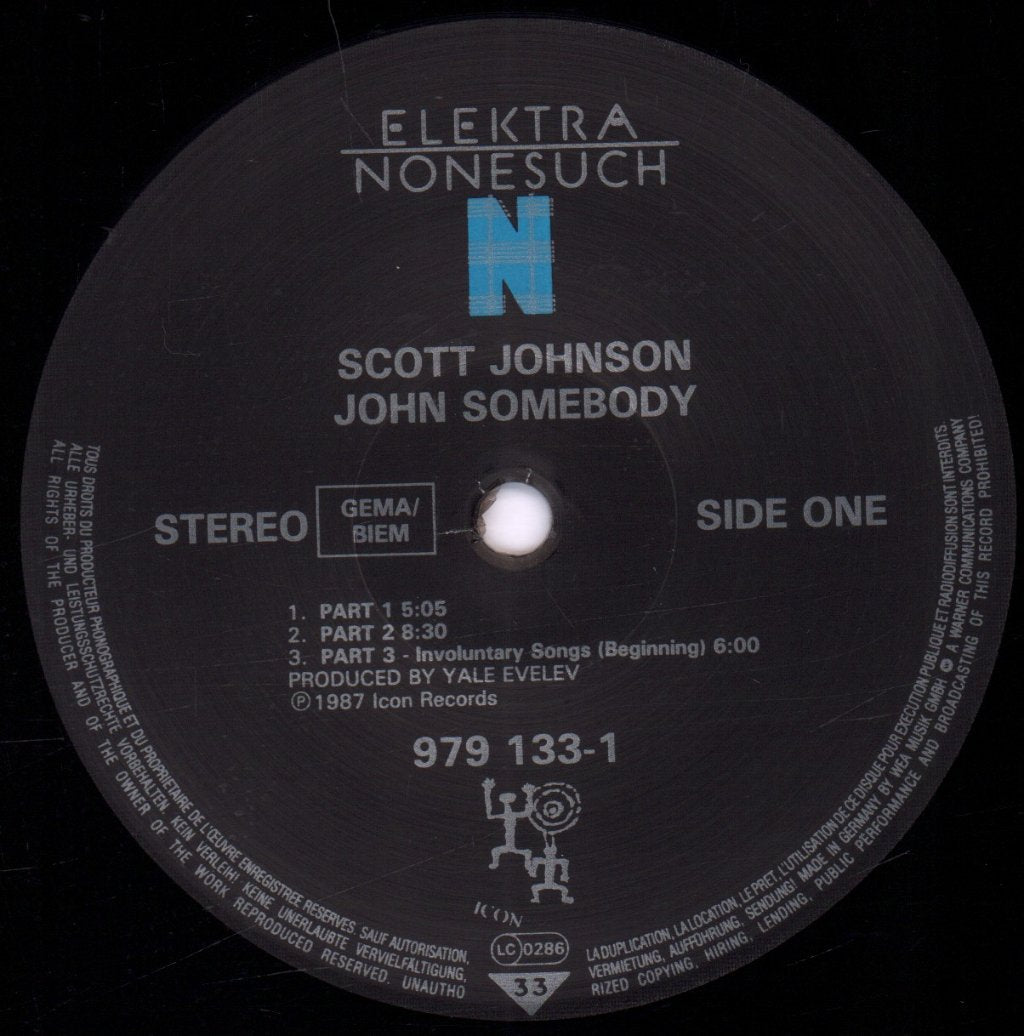 Scott Johnson - John Somebody - Lp