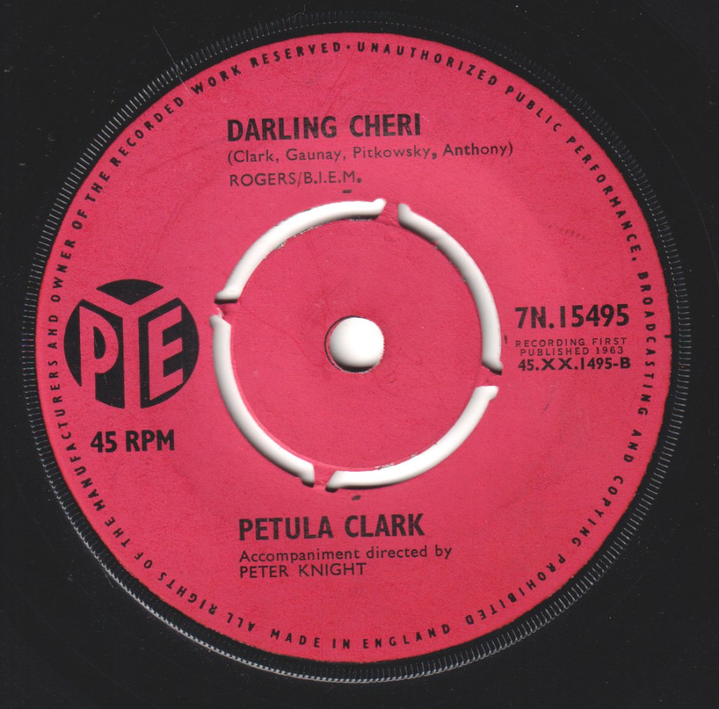 Petula Clark - I Will Follow Him - 7 Inch