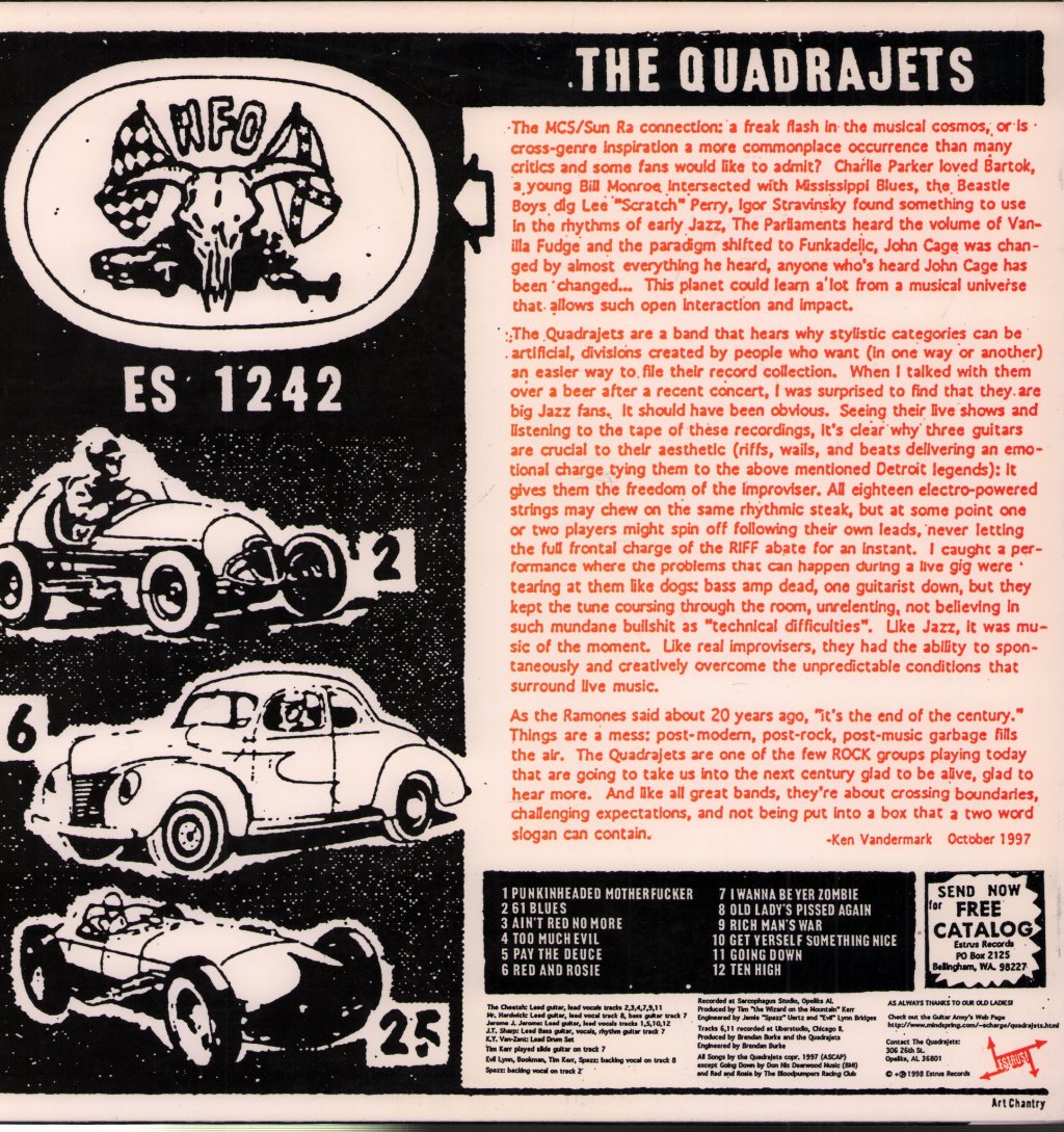 Quadrajets - Pay The Deuce - Lp