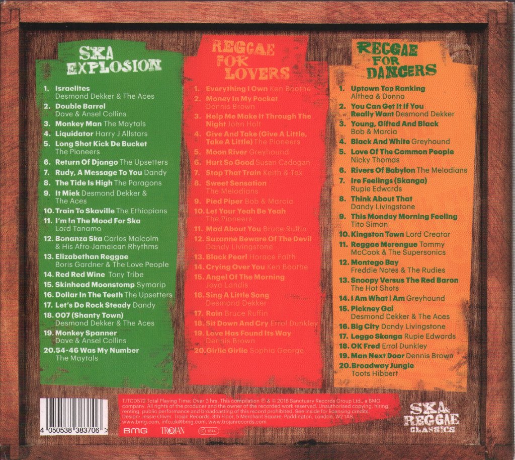 Various Artists - Ska & Reggae Classics - Cd Set
