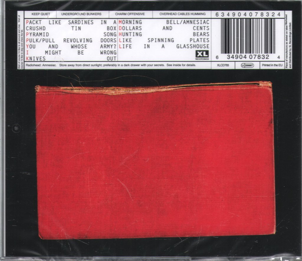 Radiohead - Amnesiac - Cd