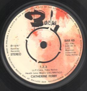 Catherine Ferry (Eurovision) - 123 - 7 Inch