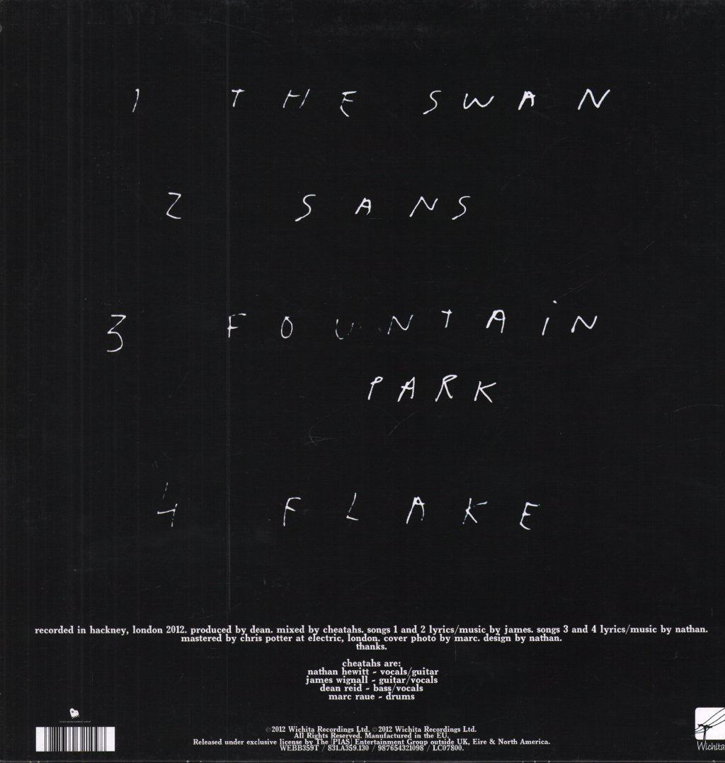 Cheatahs - Sans EP - 12 Inch