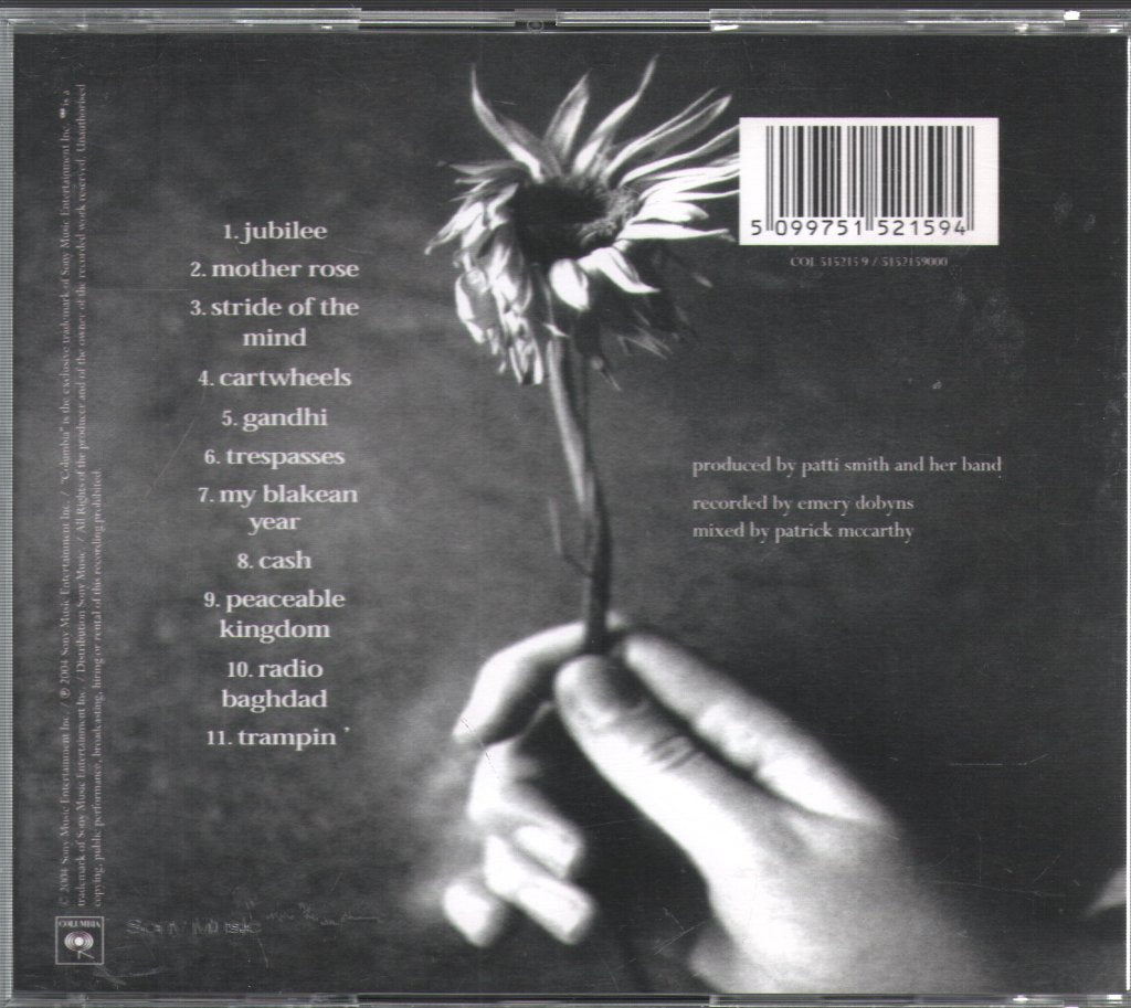Patti Smith - Trampin' - Cd