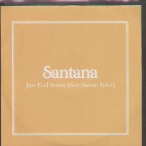 Santana Featuring Steven Tyler - Just Feel Better - Cdr