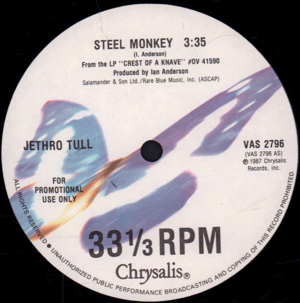 Jethro Tull - Steel Monkey - 12 Inch