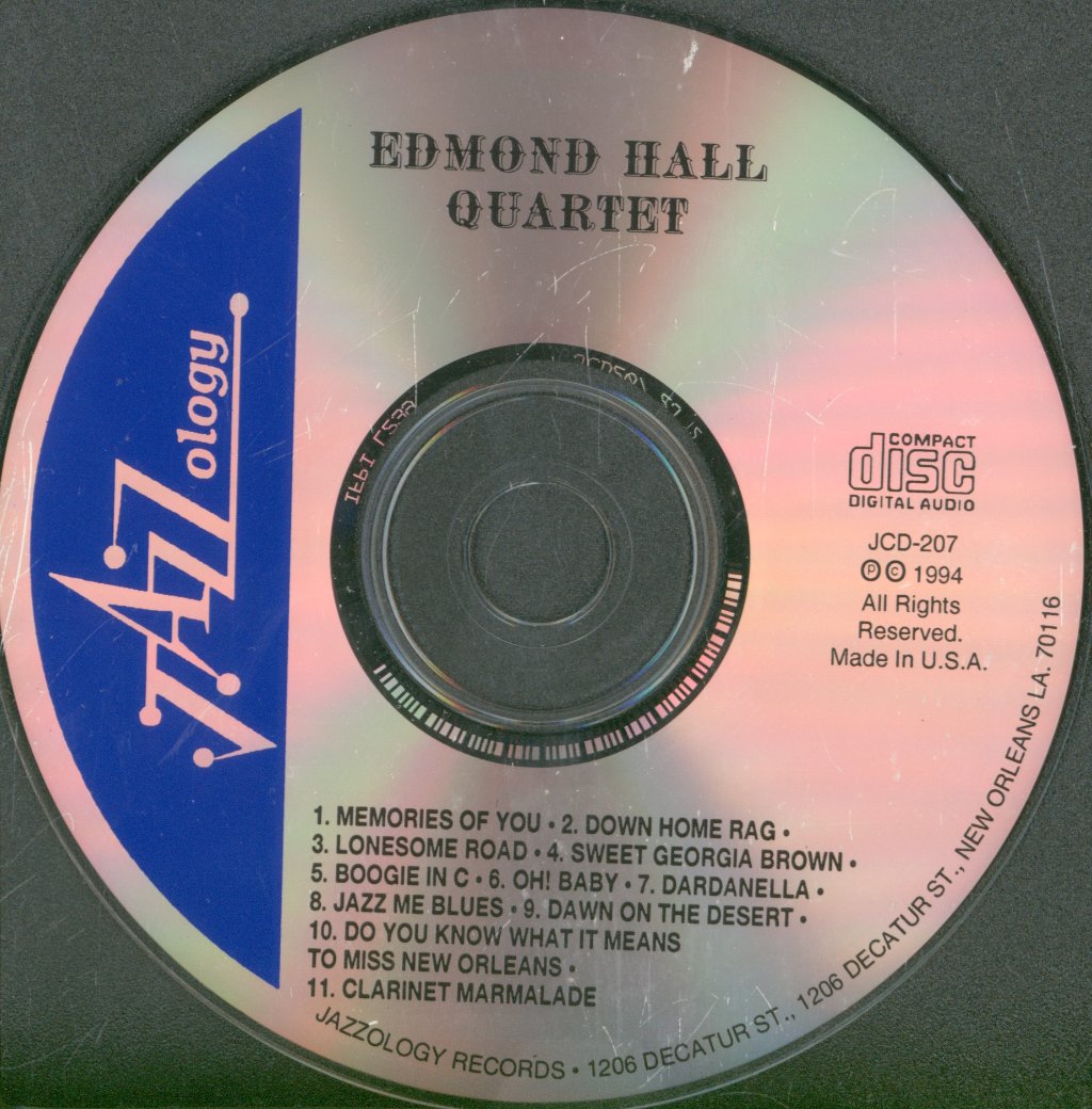 Edmond Hall Quartet - Edmond Hall Quartet - Cd