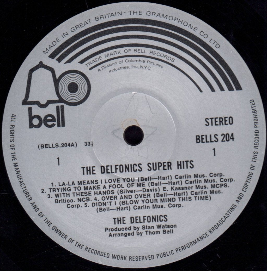 Delfonics - Super Hits - Lp