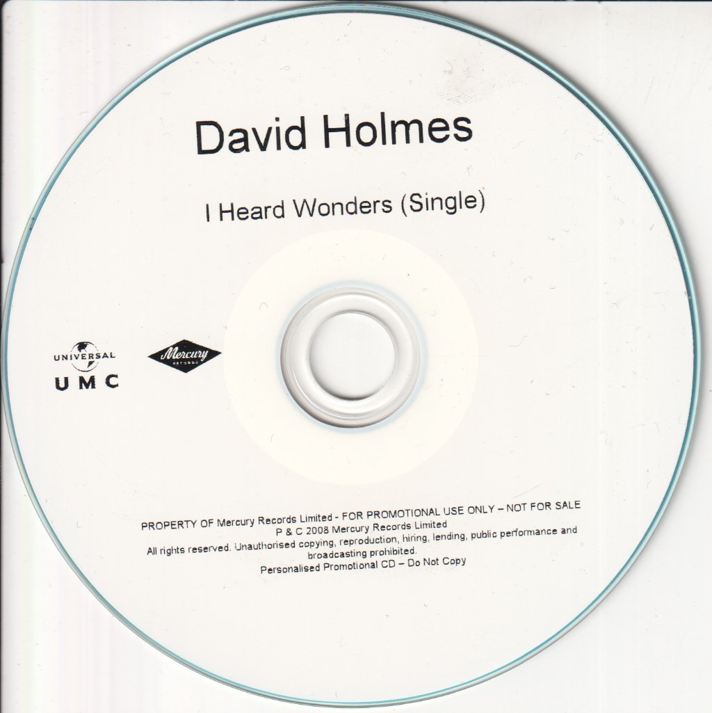 David Holmes - I Heard Wonders - Cdr