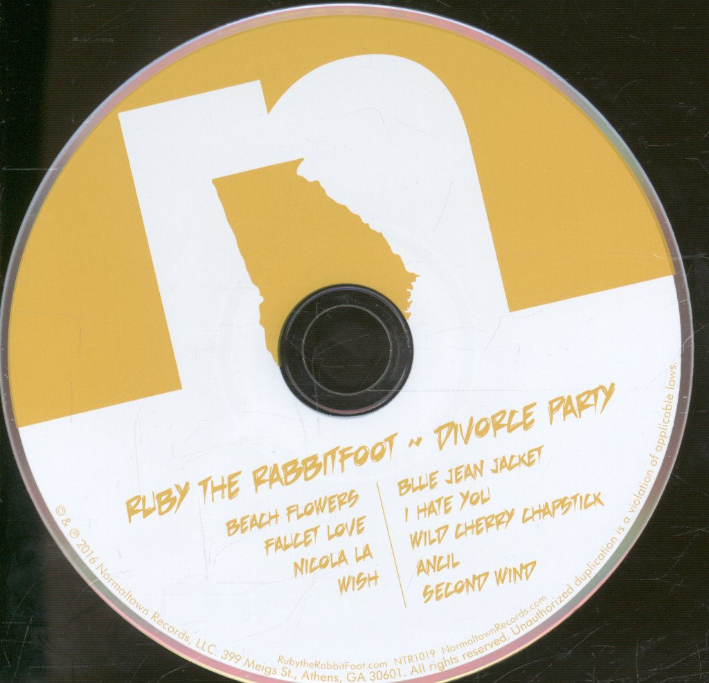 Ruby The Rabbitfoot - Divorce Party - Cd