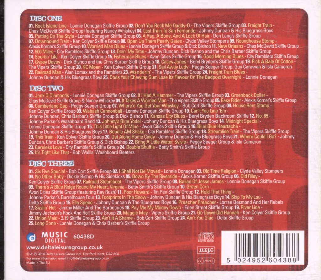 Various Artists - I Just Love Skiffle - Cd Set