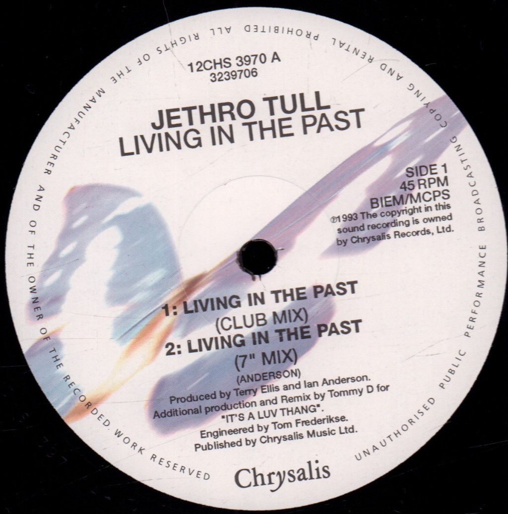 Jethro Tull - Living In The Past - 12 Inch