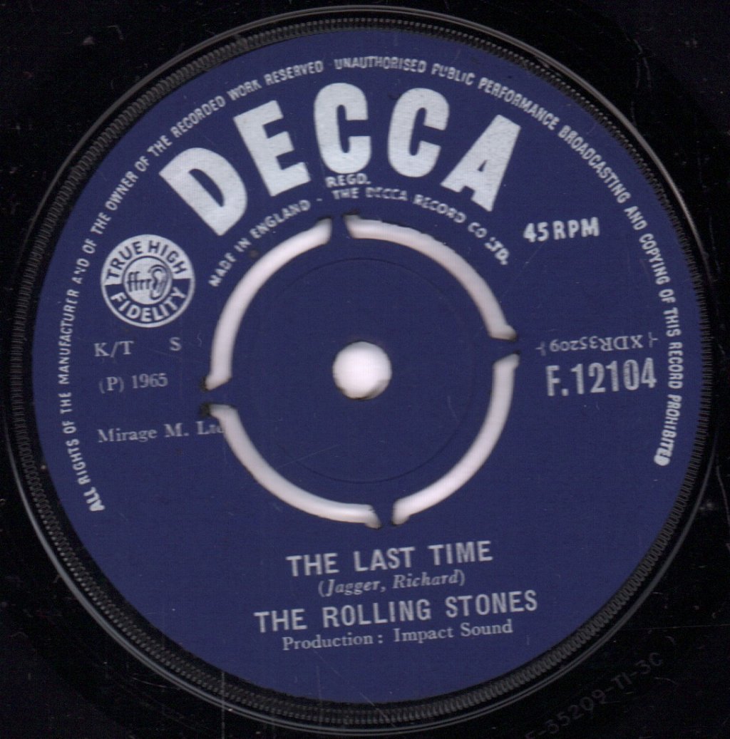 Rolling Stones - Last Time - 7 Inch