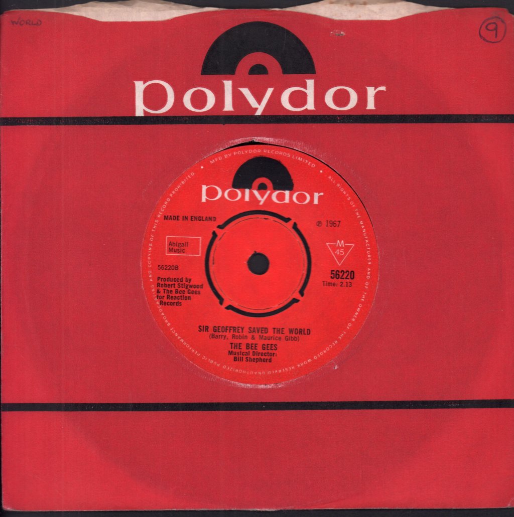Bee Gees - World - 7 Inch