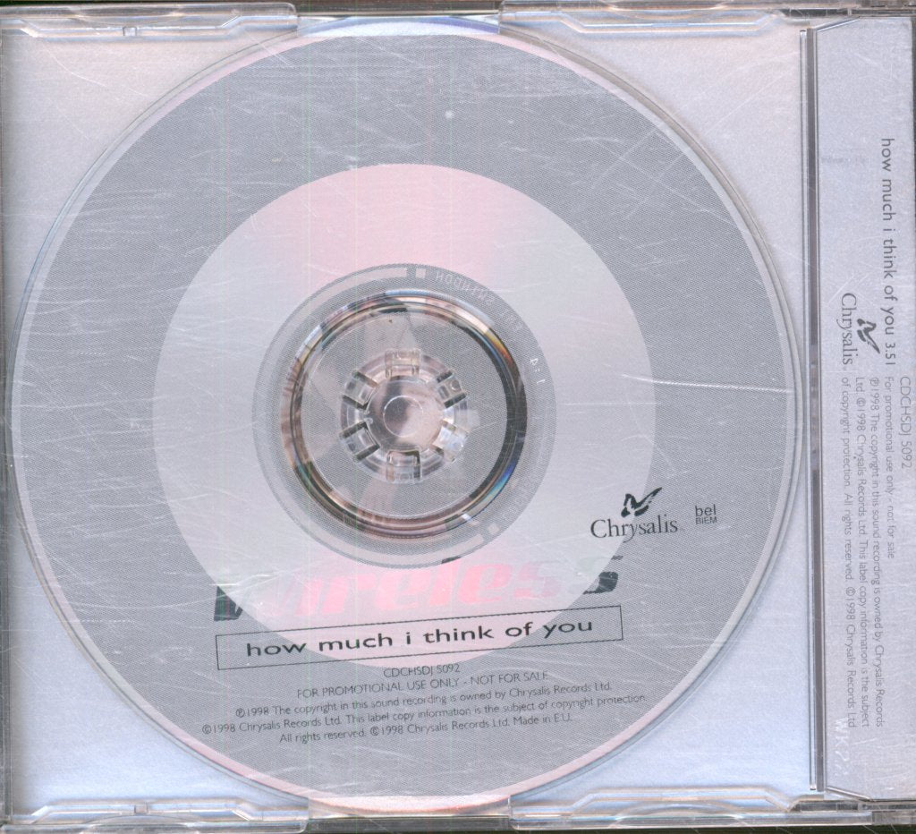 Wireless (90'S Indie Group) - How Much I Think Of You - Cd