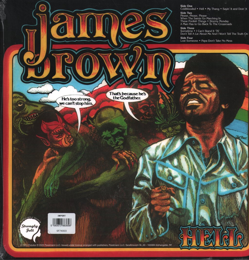 James Brown - Hell - Double Lp