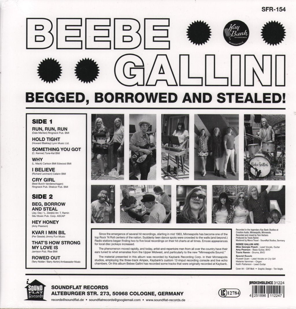 Beebe Gallini - Begged, Borrowed and Stealed - Lp