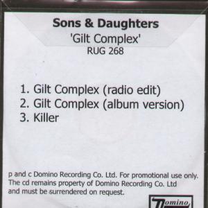 Sons And Daughters - Gilt Complex - Cdr