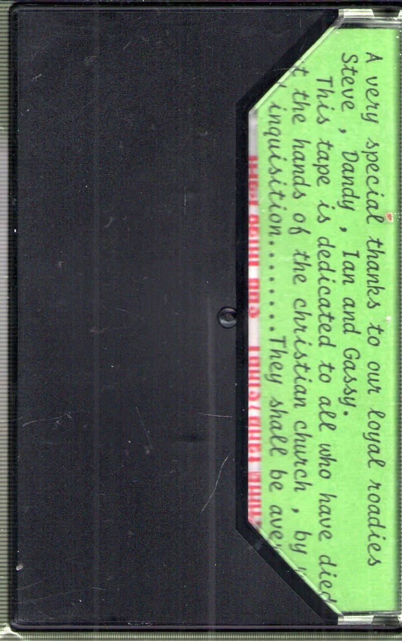 Sabbat - Fragments Of A Faith Forgotten - Cassette
