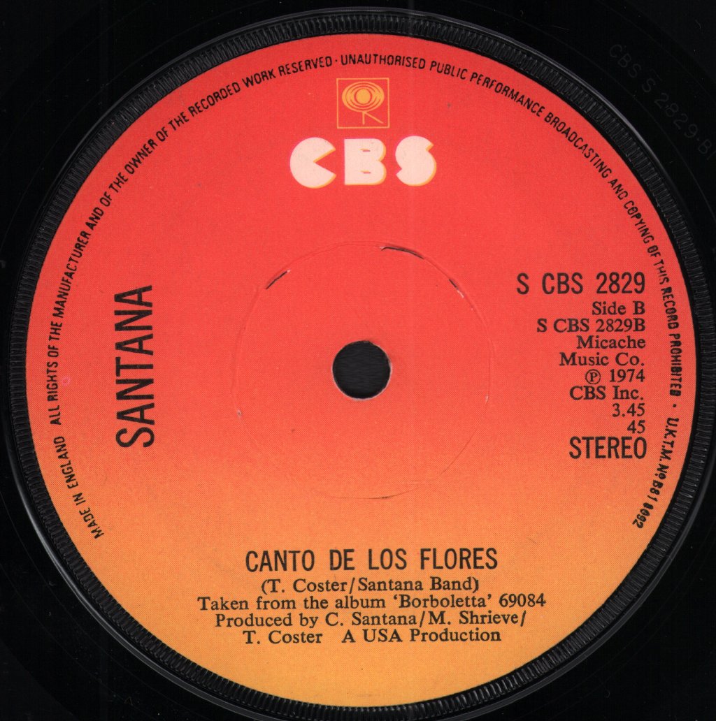 Santana - Practice What You Preach - 7 Inch