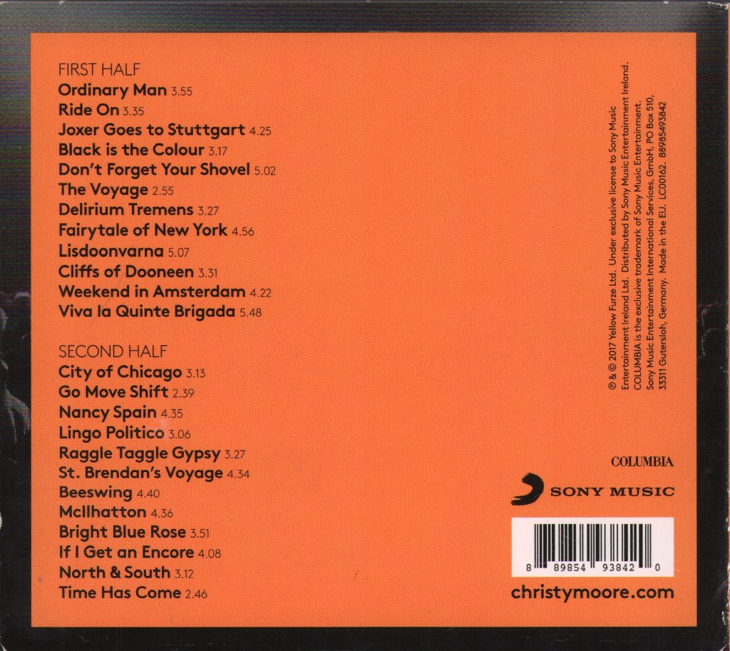 Christy Moore - On The Road - Double Cd