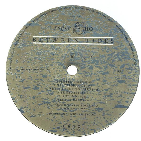 Roger Eno - Between Tides - Lp
