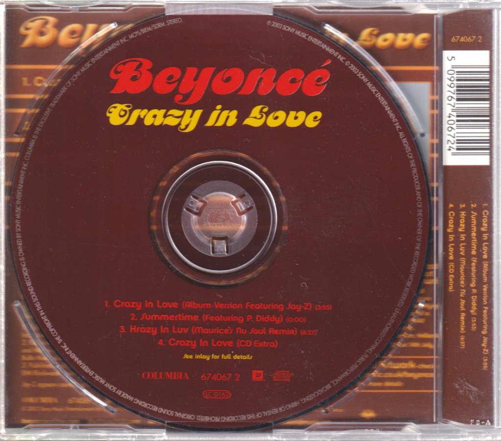 Beyonce - Crazy In Love - Cd