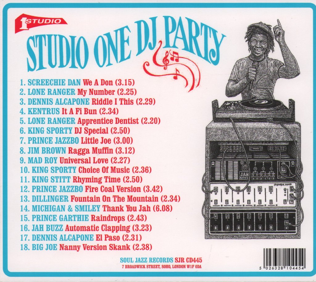 Various Artists - Studio One DJ Party - Cd