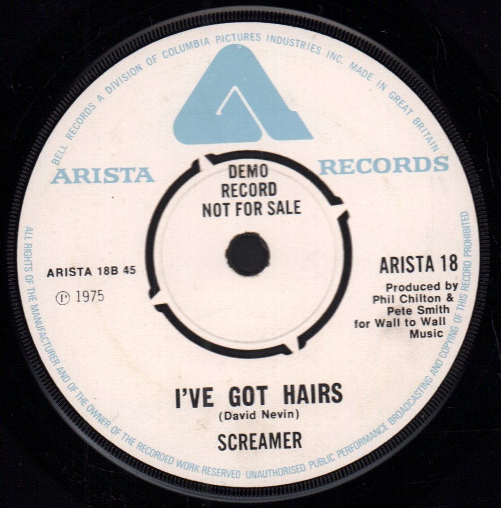 Screamer - City Or Bust - 7 Inch