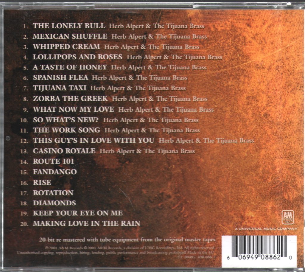 Herb Alpert - Definitive Hits - Cd