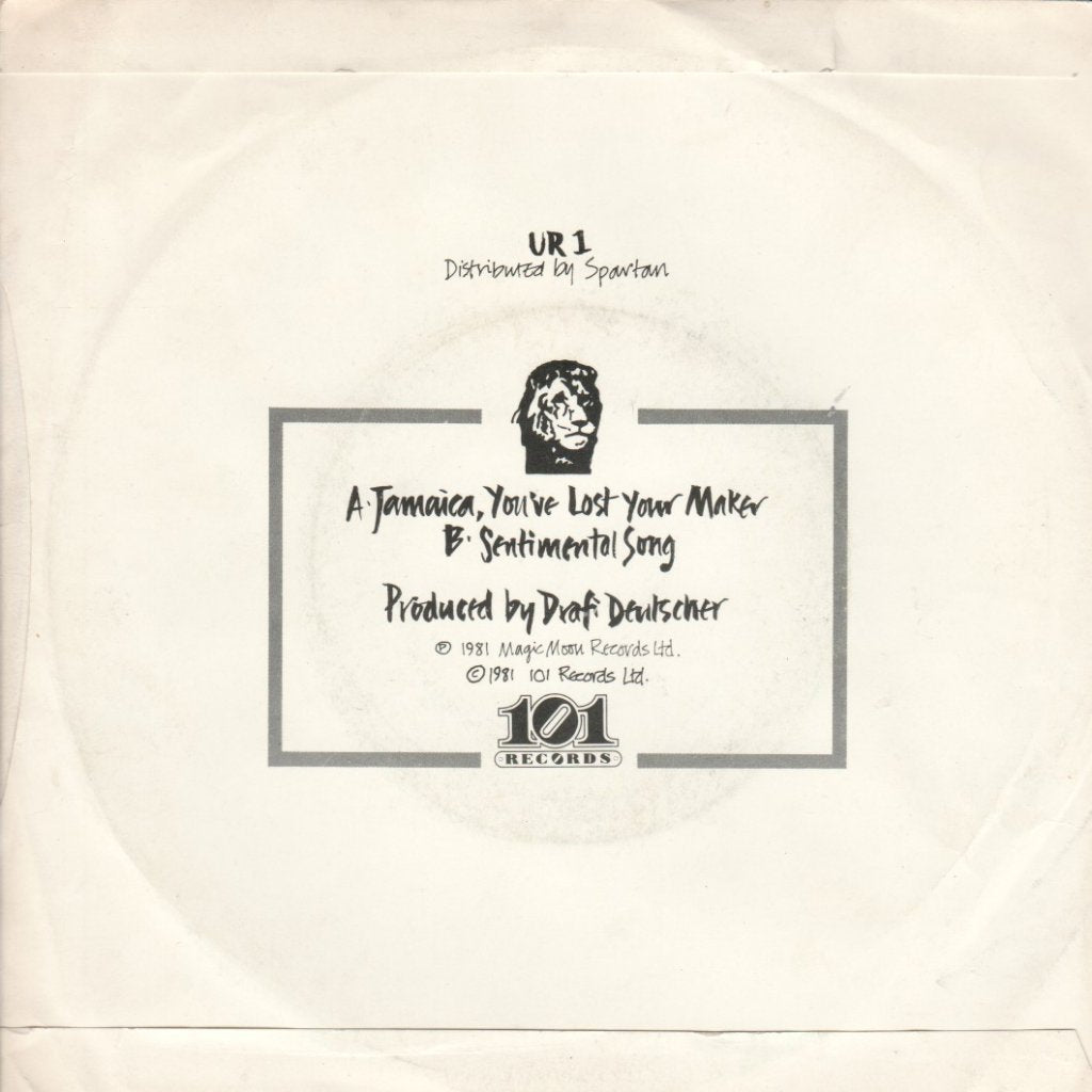 Realistics - Jamaica You've Lost Your Maker - 7 Inch