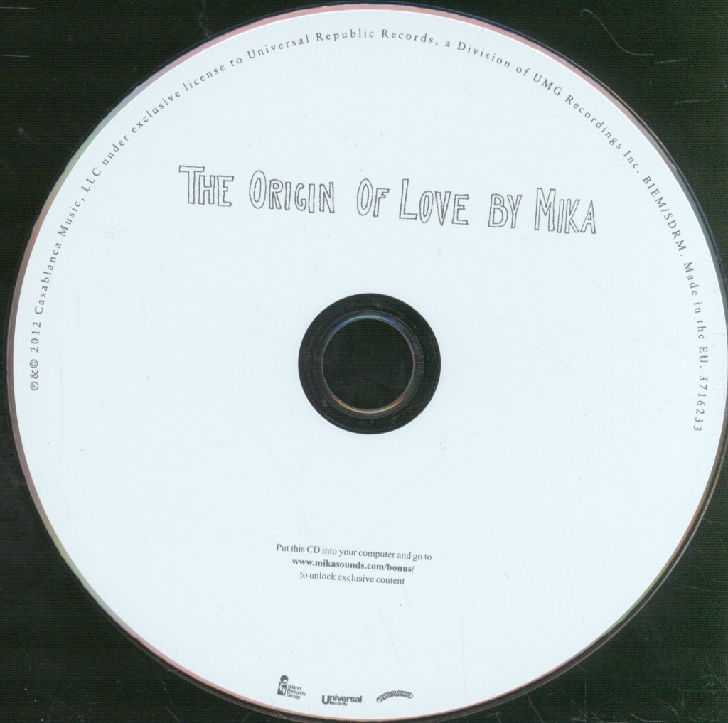 Mika - Origin Of Love - Cd