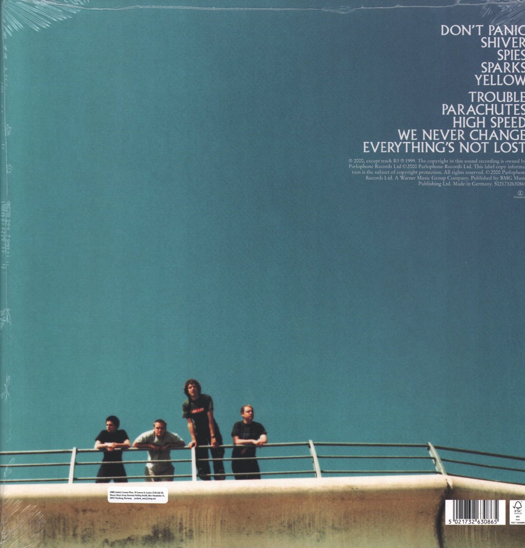 Coldplay - Parachutes - Lp