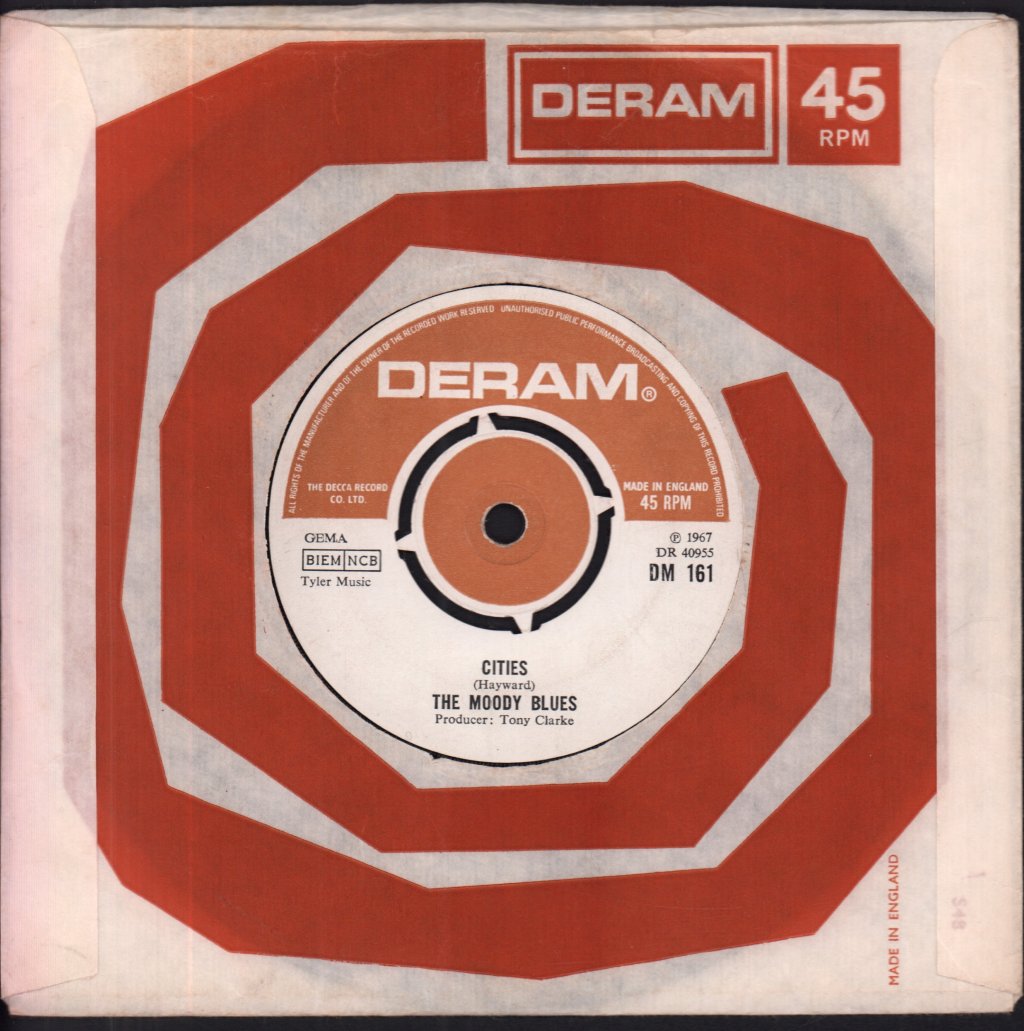 Moody Blues - Nights In White Satin - 7 Inch