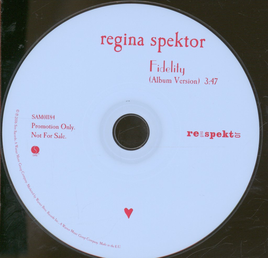 Regina Spektor - Fidelity - Cd