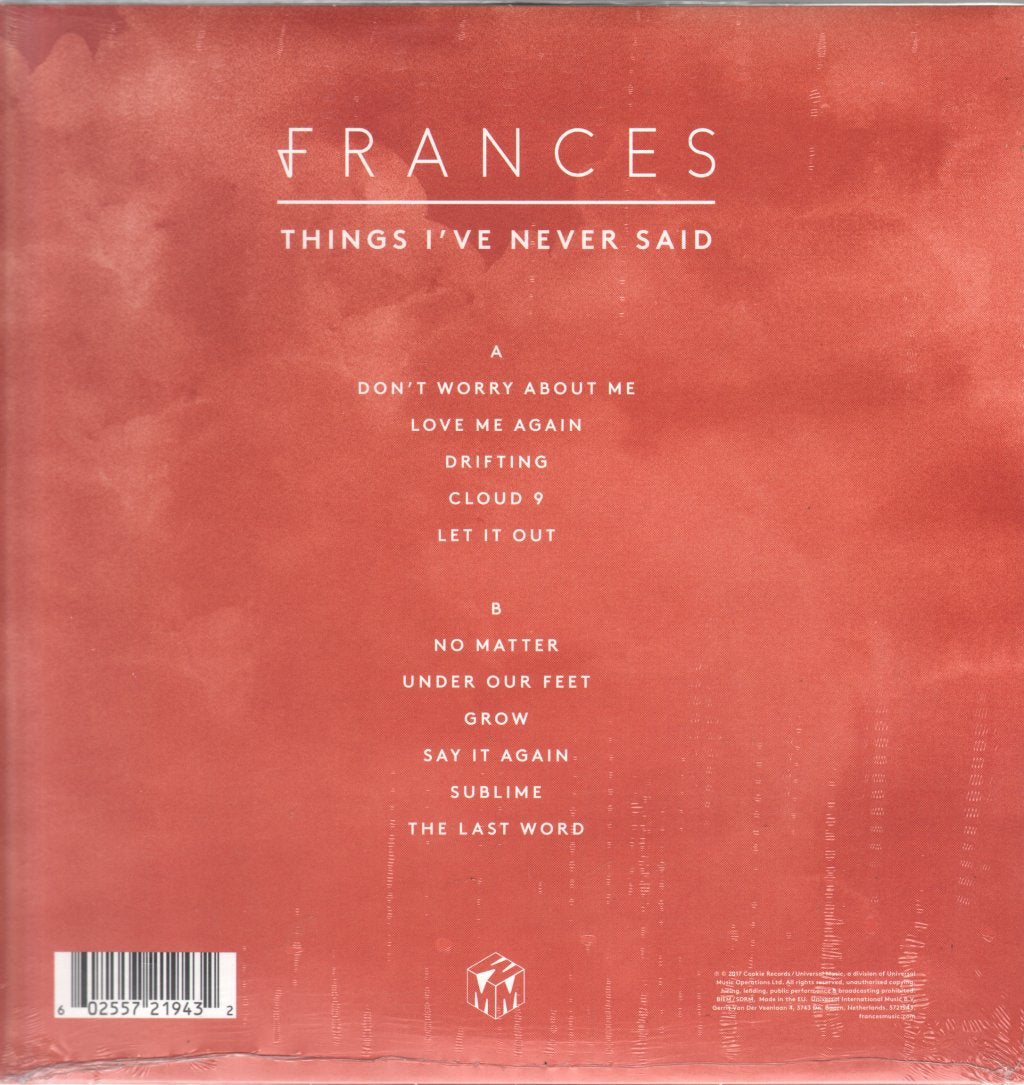 Frances - Things I've Never Said - Lp