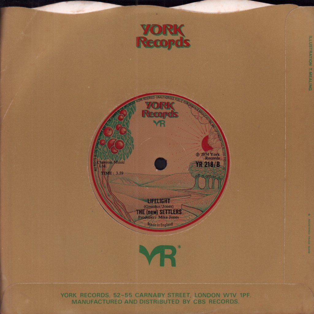 Settlers - She Didn't Forget Her Shoes - 7 Inch