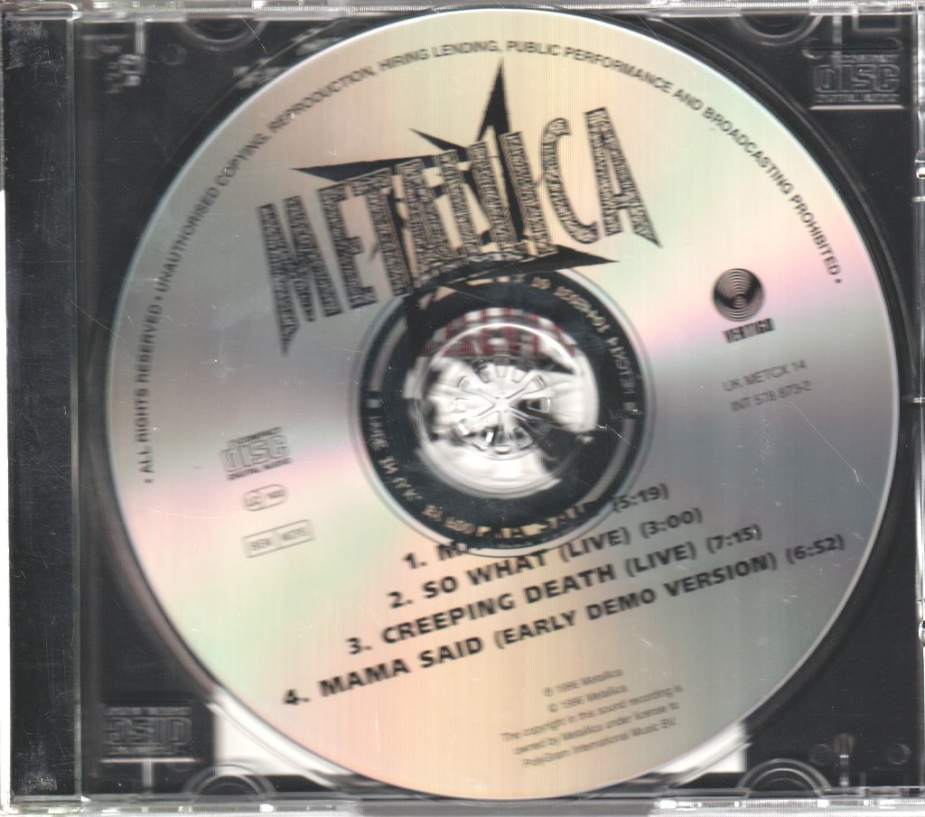 Metallica - Mama Said - Cd